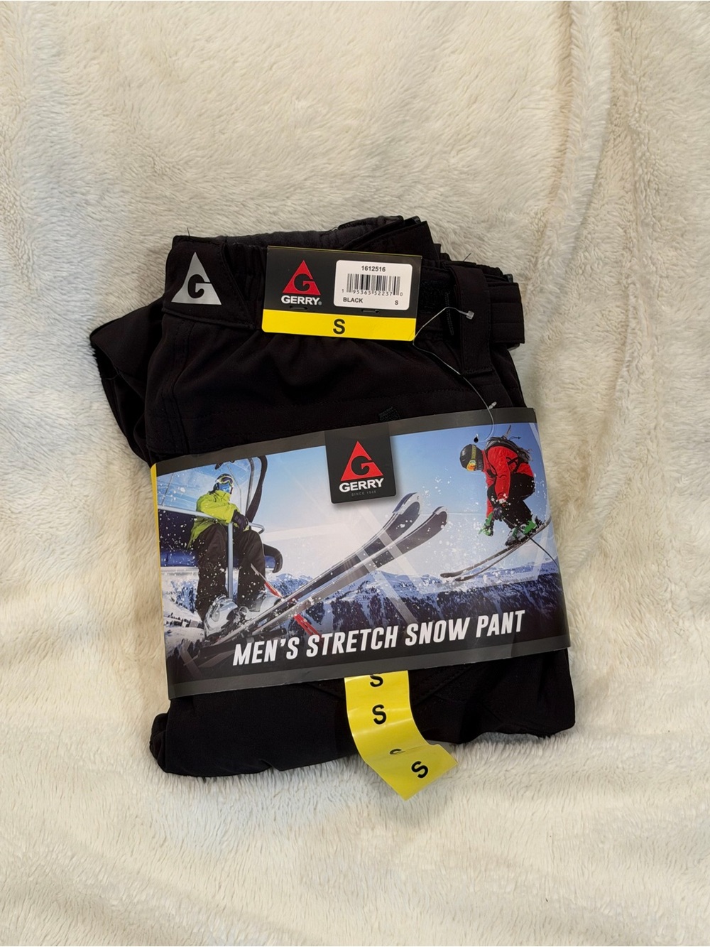 NWT Gerry Weber Men's Black Stretch Snow Pant